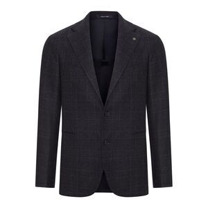 Tagliatore Men Vesuvio Check Wool Blazer
